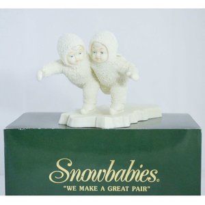 Snowbabies We Make A Great Pair-Skating Figurine